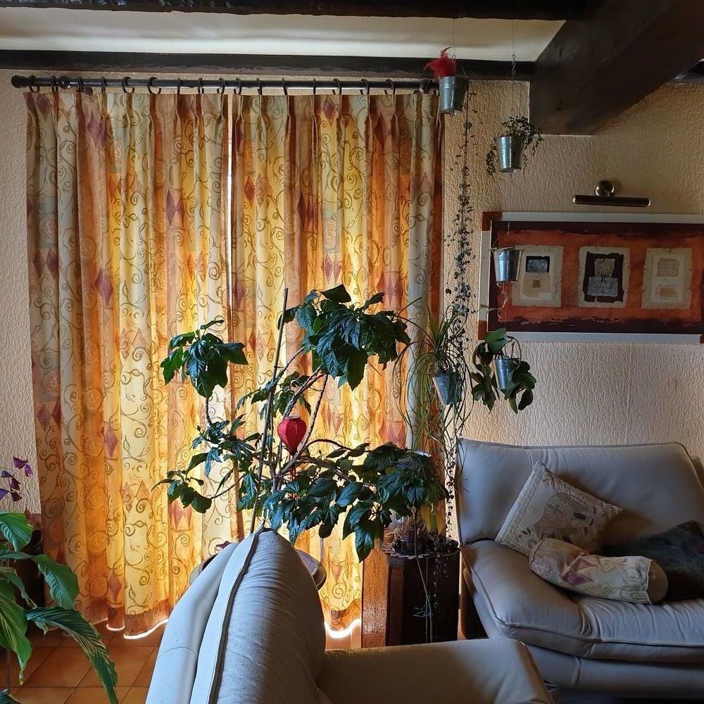 double rideaux Décoration