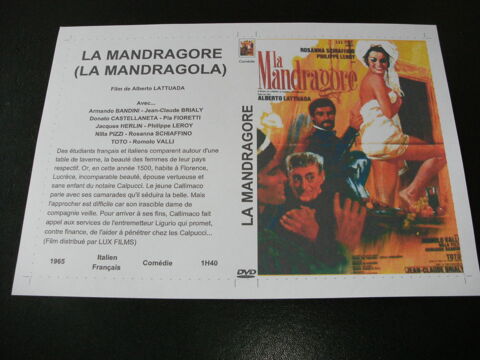 Film :   La mandragore   40 Saint-Médard-en-Jalles (33)