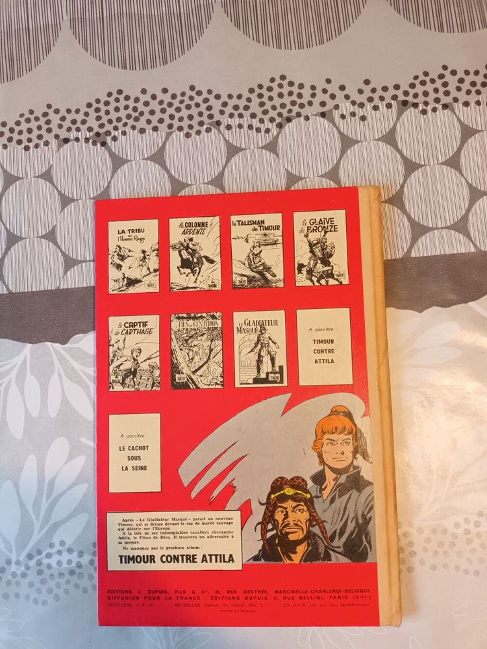 bd timour le gladiateur masqu&eacute; EO 1959 proche du neuf Livres et BD