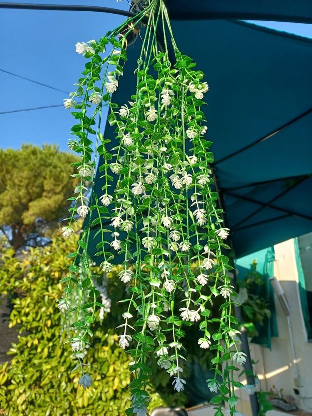 Lot de 58 pi&egrave;ces de guirlandes florales artificielles Décoration