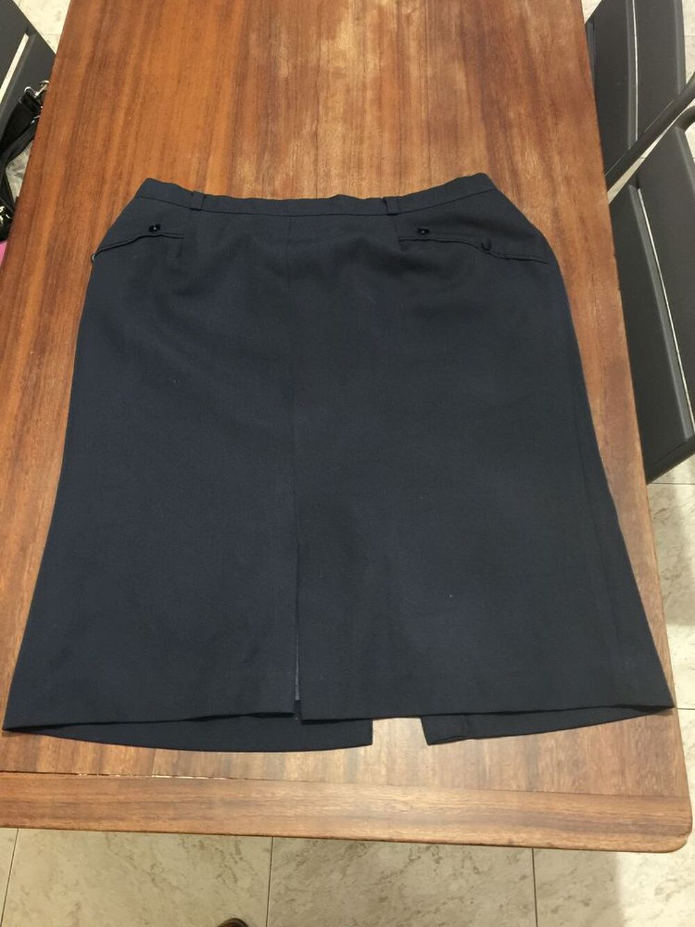 Jupe " Julia " couleur bleu marine Vêtements