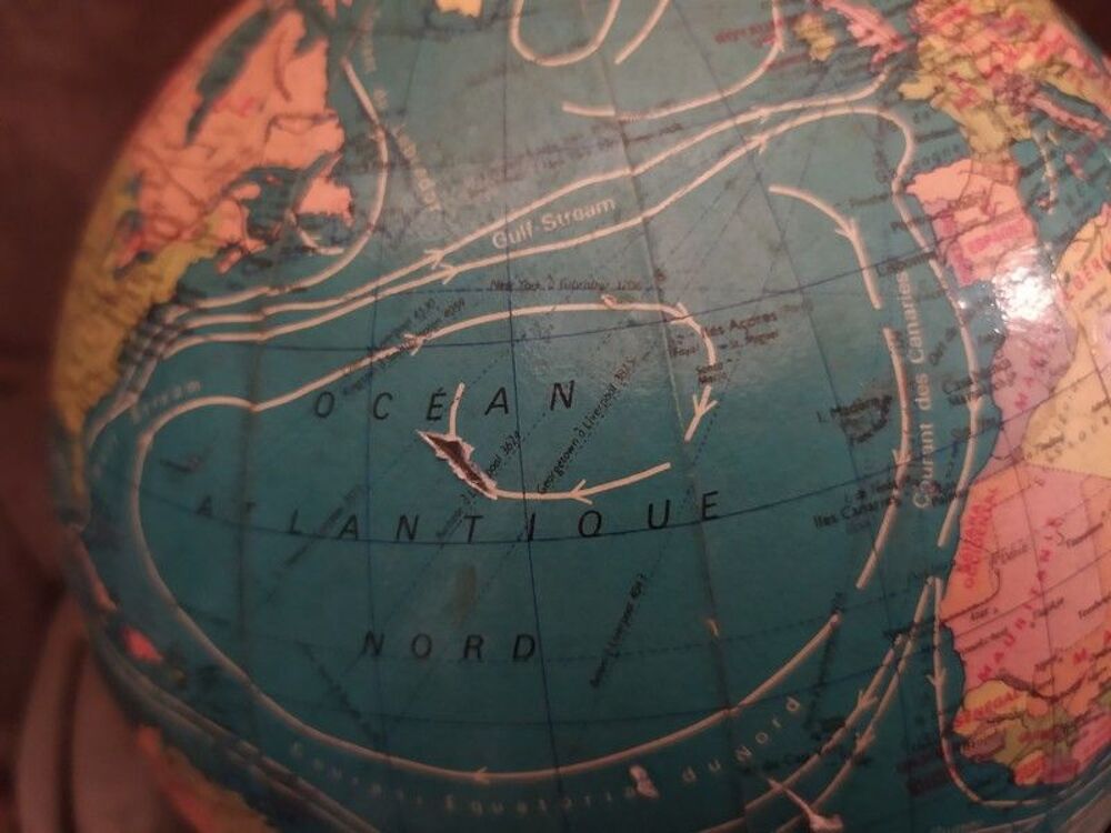 Lampe Mappemonde Globe Terrestre Taride Vintage 
Décoration