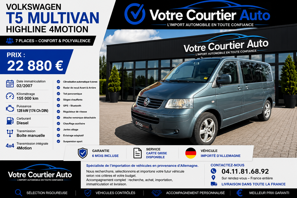 MULTIVAN 2007 occasion 38000 Grenoble