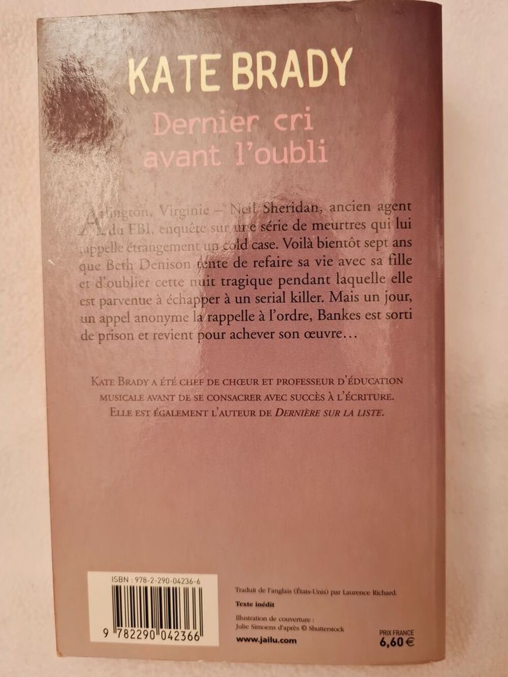 DERNIER CRI AVANT L'OUBLI DVD et blu-ray