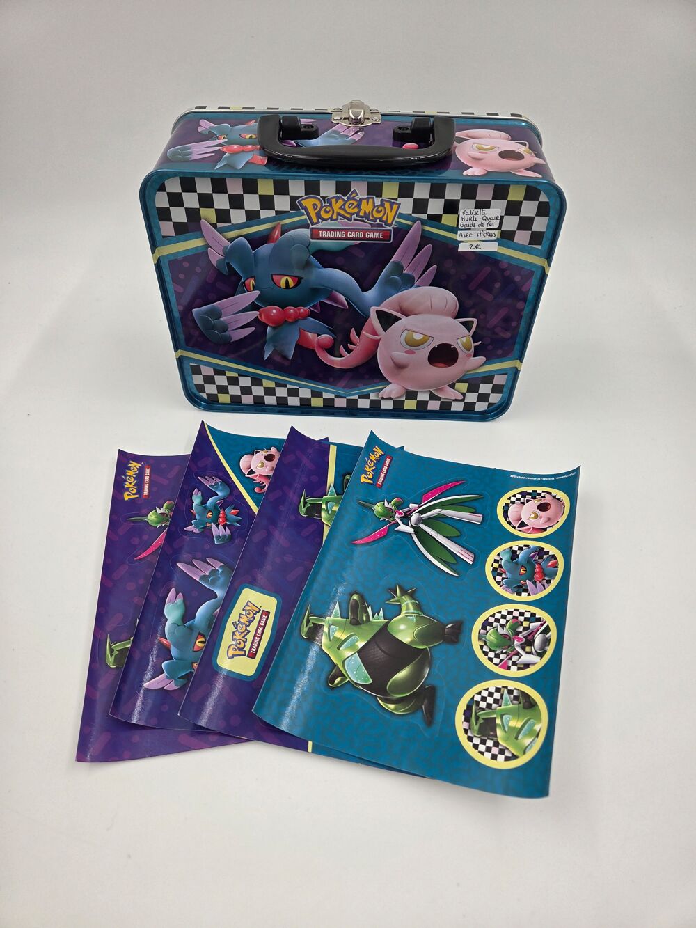 Valisette Pok&eacute;mon Hurle-Queue Garde de Fer avec stickers 