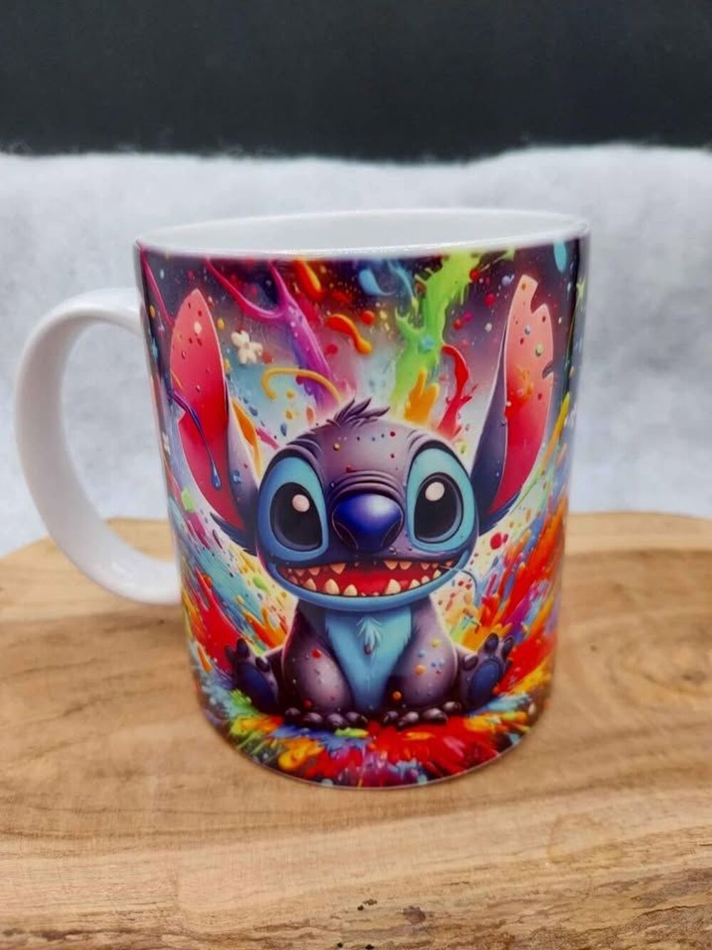 Mug Stitch multicolore Décoration