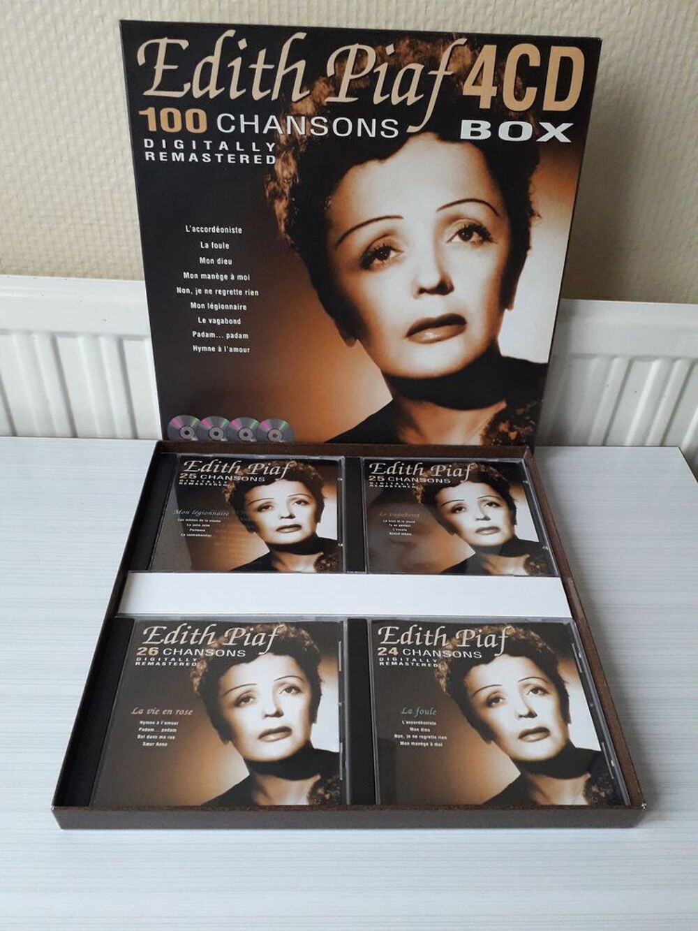  L'INOUBLIABLE EDITH PIAF( Coffret CD ) CD et vinyles