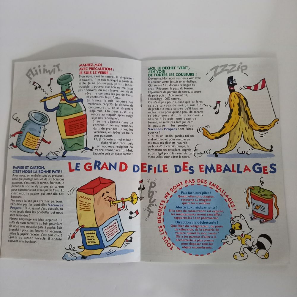 D&eacute;j&agrave; en &eacute;t&eacute; 1995 on en parlait, le recyclage des emballages Livres et BD