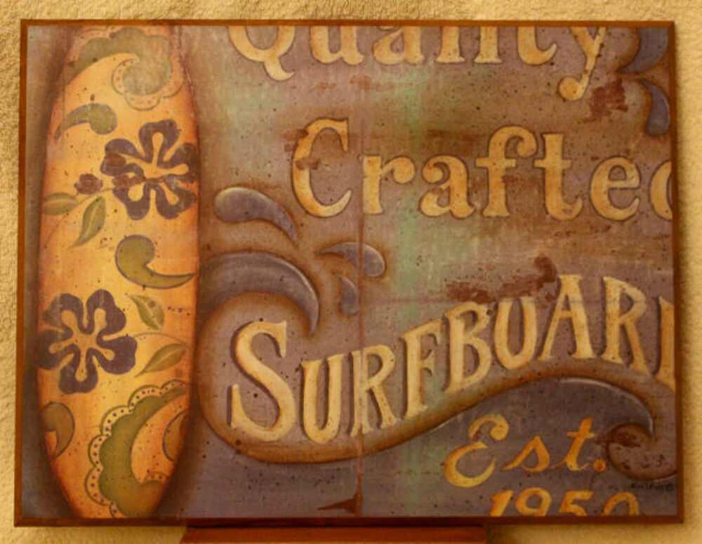  "SURF VINTAGE " ( 1950 ) Décoration