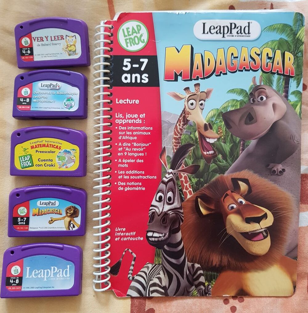 Jeux jouet leapad livre leapfrog console enfant Jeux / jouets
