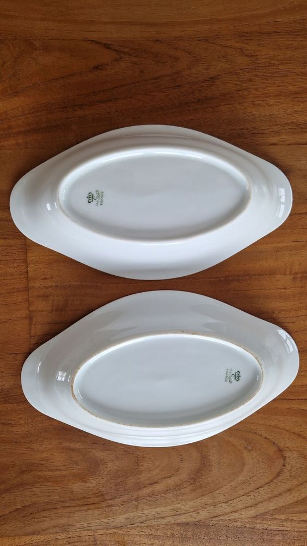2 raviers vintage porcelaine Limoges Chastagner et Cie Décoration