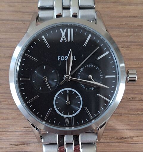 Montre FOSSIL femme multifonction en acier inoxydable NEUF 85 Estaires (59)
