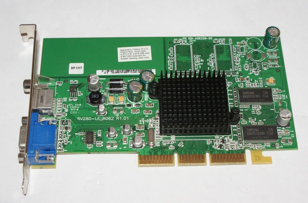 Carte graphique HP ATi Radeon 9200 128 Mo AGP Matériel informatique