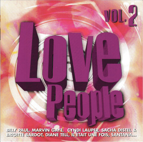 CD  Love People Vol.2 Versions 100% Originales ESSO Collecti 8 Antony (92)