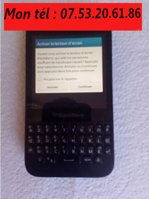 Smartphone BlackBerry-Z10 pour pièces 10 Marseille 10 (13)