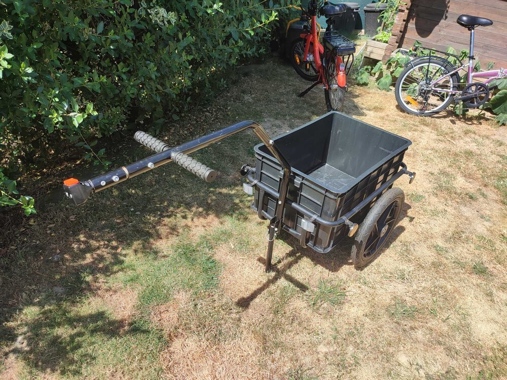 v&eacute;lo &eacute;lectrique pliant plus v&eacute;lo pliant plus remorque pour v&eacute;lo Vélos