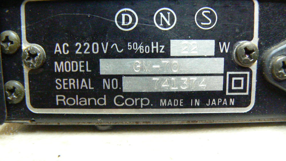 Roland GM-70 Convertisseur midi pour guitare Instruments de musique
