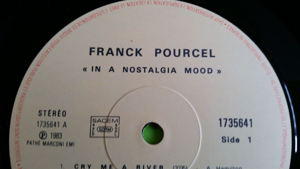 FRANCK POURCEL CD et vinyles