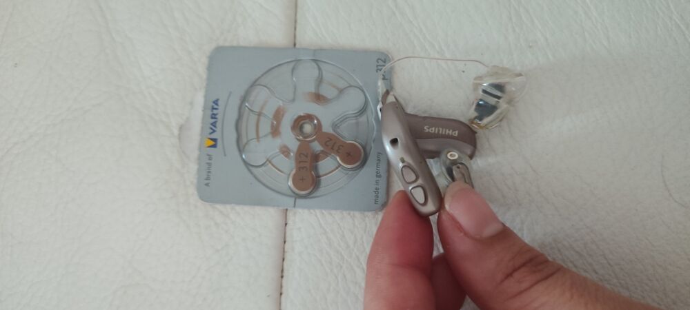 Appareil auditif Philips gris + piles Audio et hifi