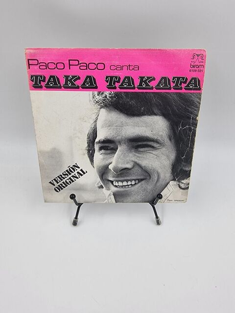 Vinyle 45 tours Paco Paco Canta : Taka Takata 3 Vulbens (74)