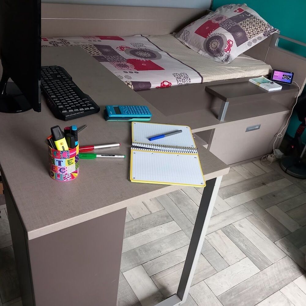 ? LIT COMBIN&Eacute; GAUTIER DIMIX &amp; BUREAU ET RANGEMENT Meubles