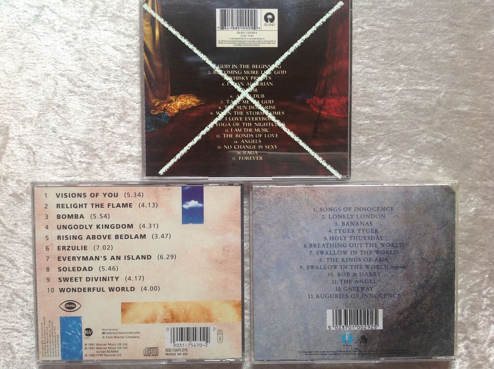 COLLECTION 2 CD DE JAH WOBBLE Envoi possible
CD et vinyles