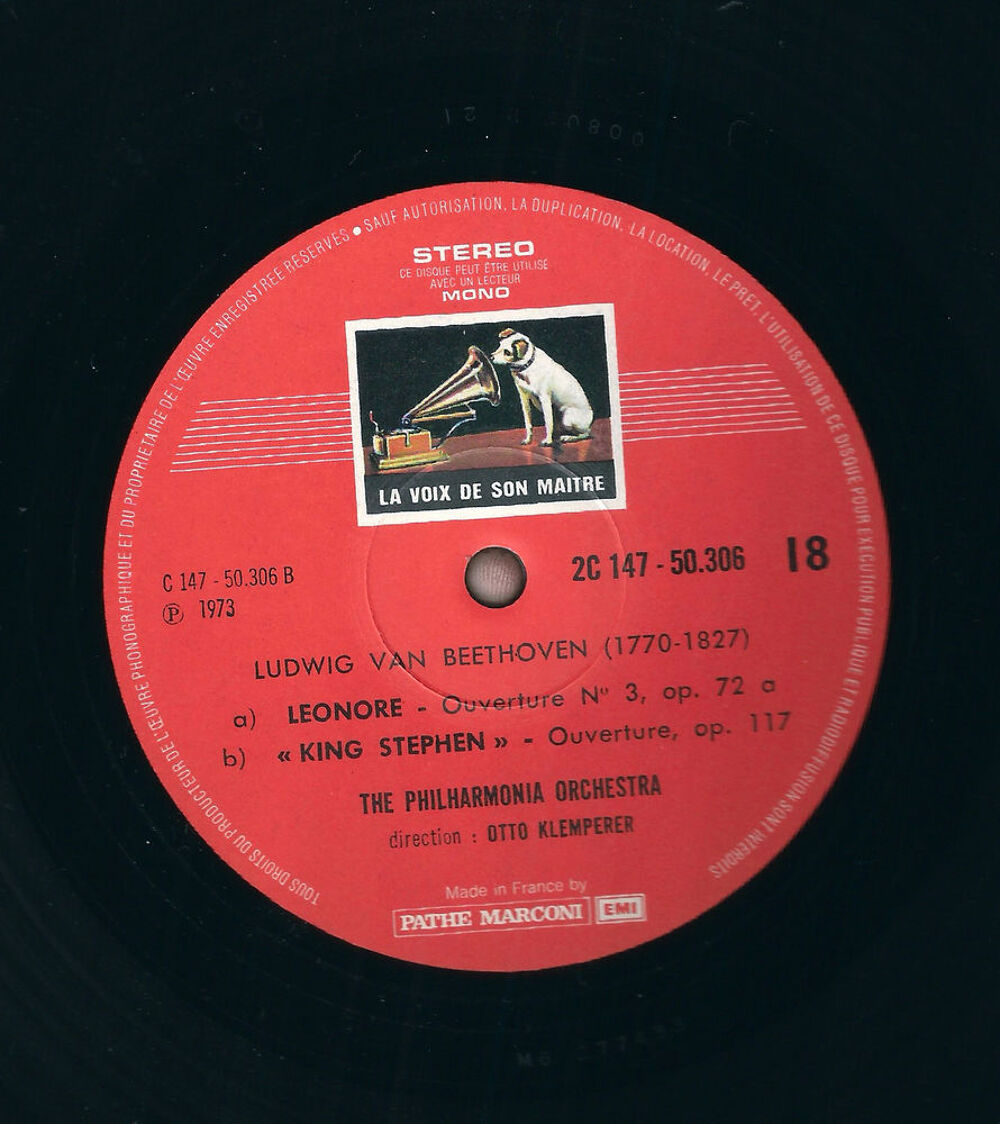 Beethoven : Symphonie n&deg;6 ?Pastorale? ? Otto Klemperer ? NM CD et vinyles
