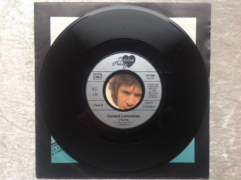 GERARD LENORMAN ON A VOL&Eacute; LA ROSE CD et vinyles