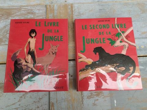 Rudyard Kipling LE LIVRE DE LA JUNGLE ill. Delagrave 35 Loches (37)