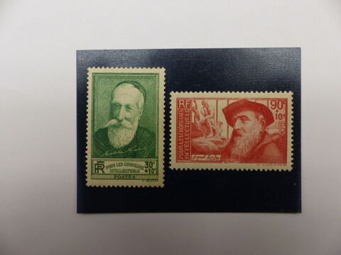 TIMBRES  343 / 344  NEUFS **   COTE  21 € 3 Le Havre (76)