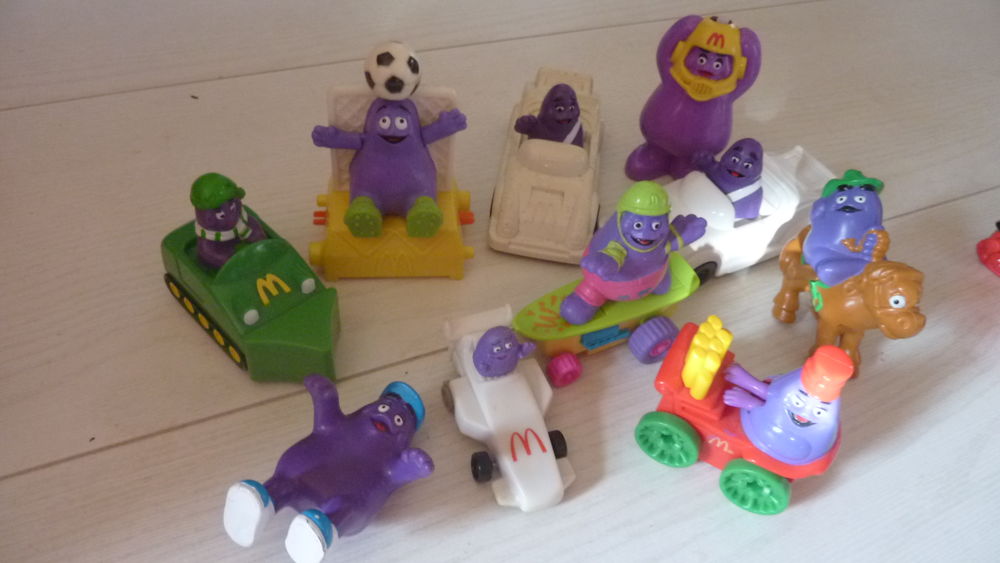 Anciens jouets Ronald de Mc donald's 