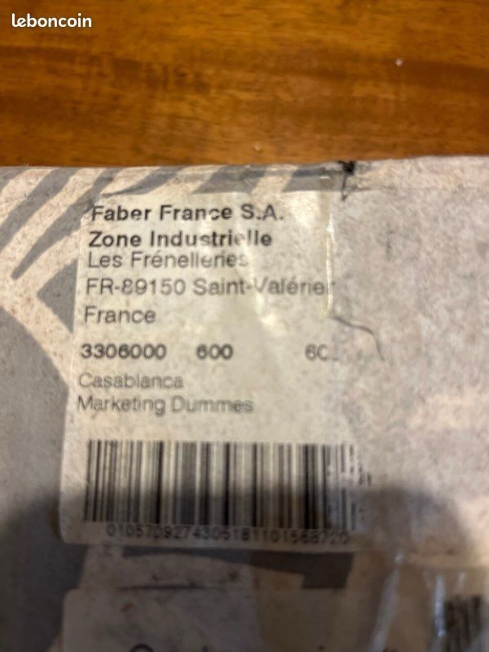 Store V&eacute;nitien neuf &agrave; lames en alu support bois exotique 60x Bricolage