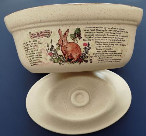 terrine ovale en gr�s c�rame NEUVE convenant � tous p�t�s 0 Pontoise (95)