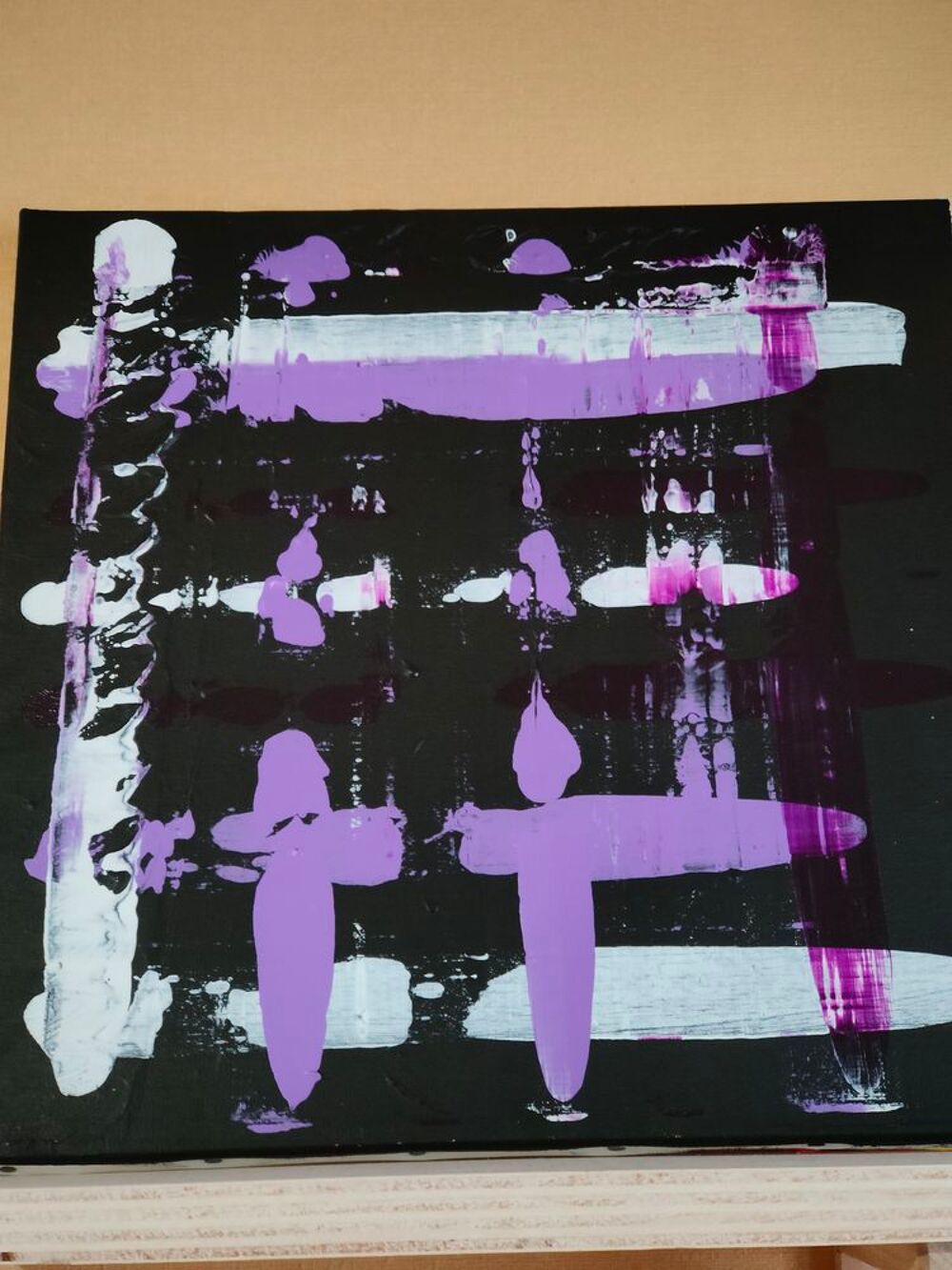 Tableau peinture acrylique Décoration