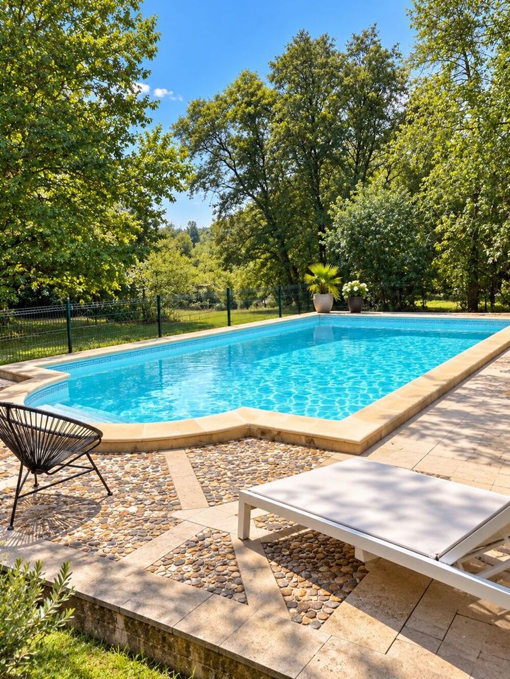 Vente Maison propriété de standing 4 chambres parc arboré et piscine La rochefoucauld