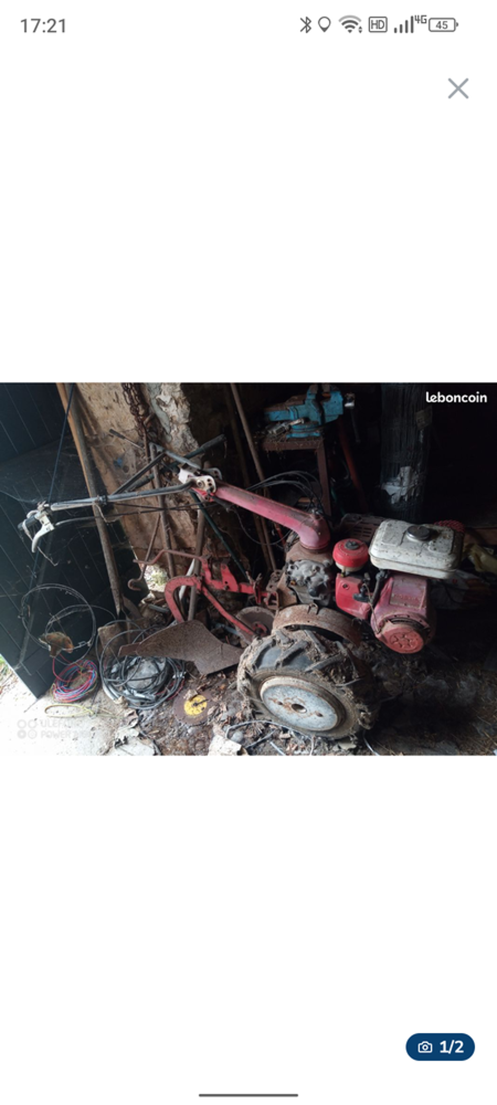 Motoculteur Honda Jardin