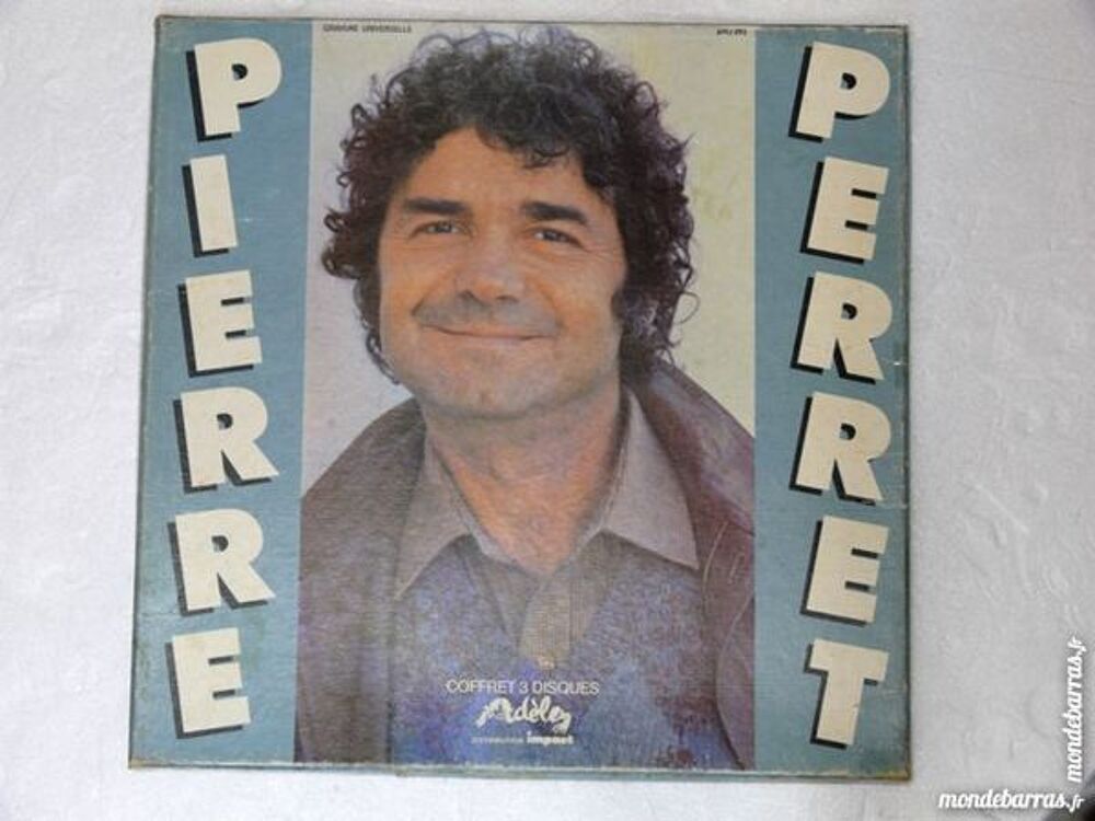 coffret de 3 disques vinyle pierre perret 33 tr CD et vinyles
