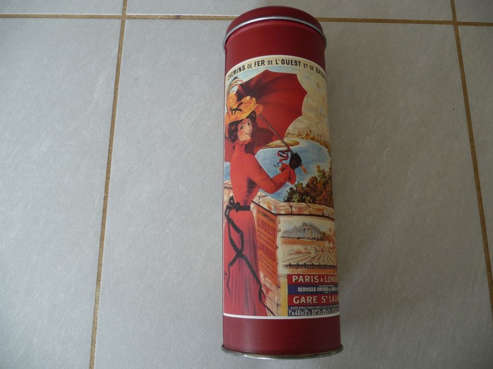 Boite spaghettis motifs Belle Epoque Cuisine