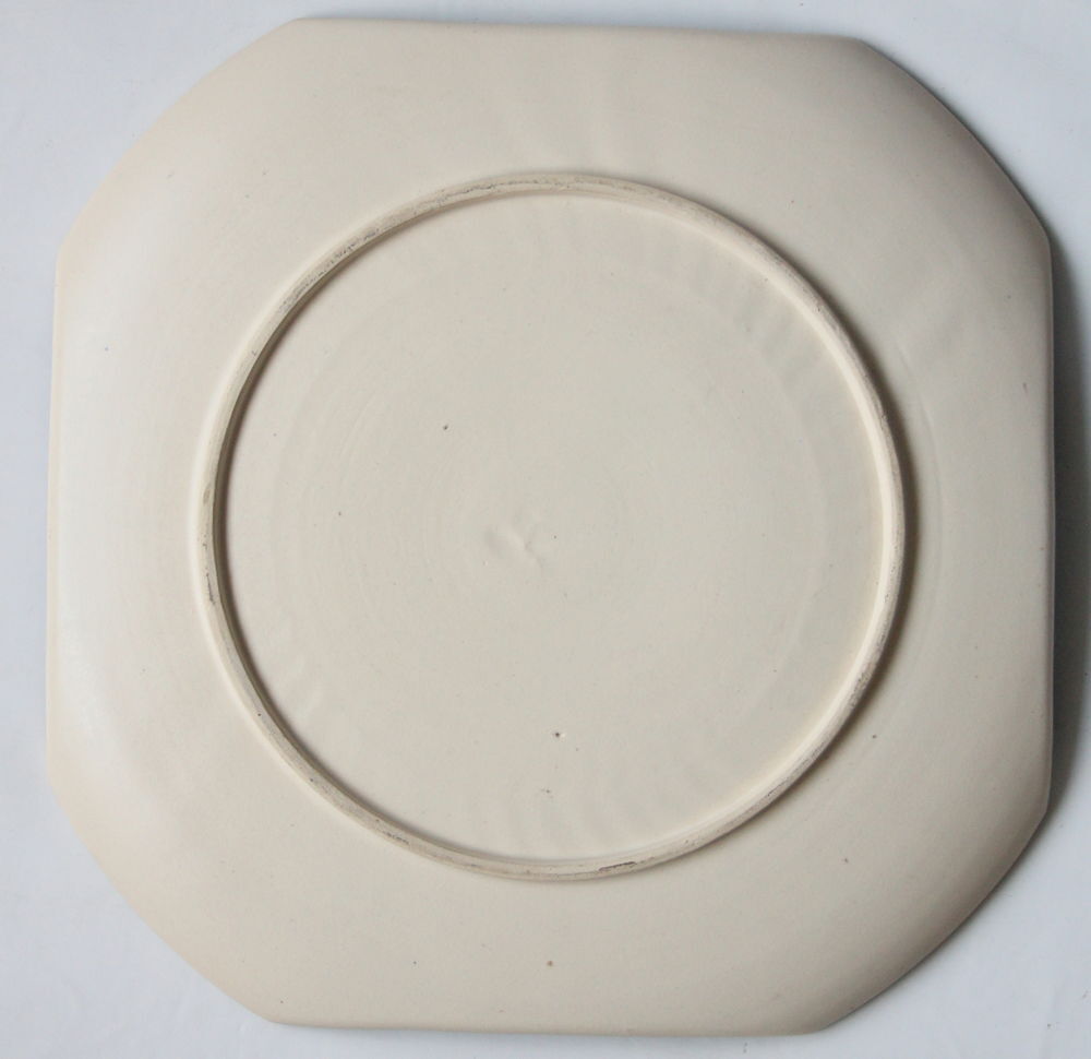 Plat c&eacute;ramique &eacute;maill&eacute; vintage 50 design Décoration