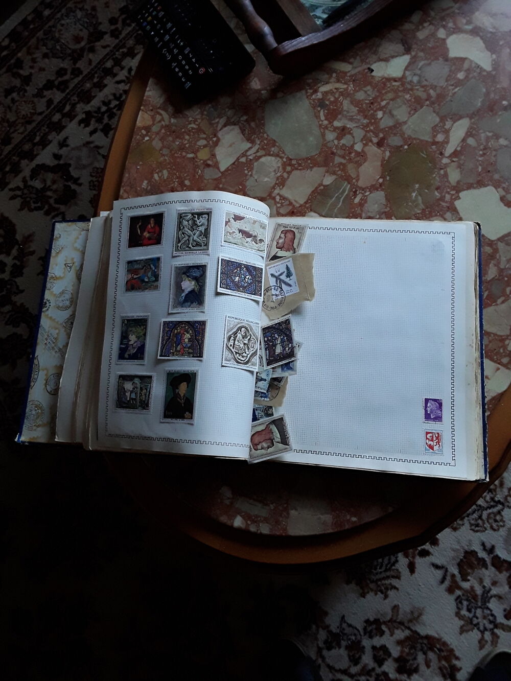 Album de timbres 