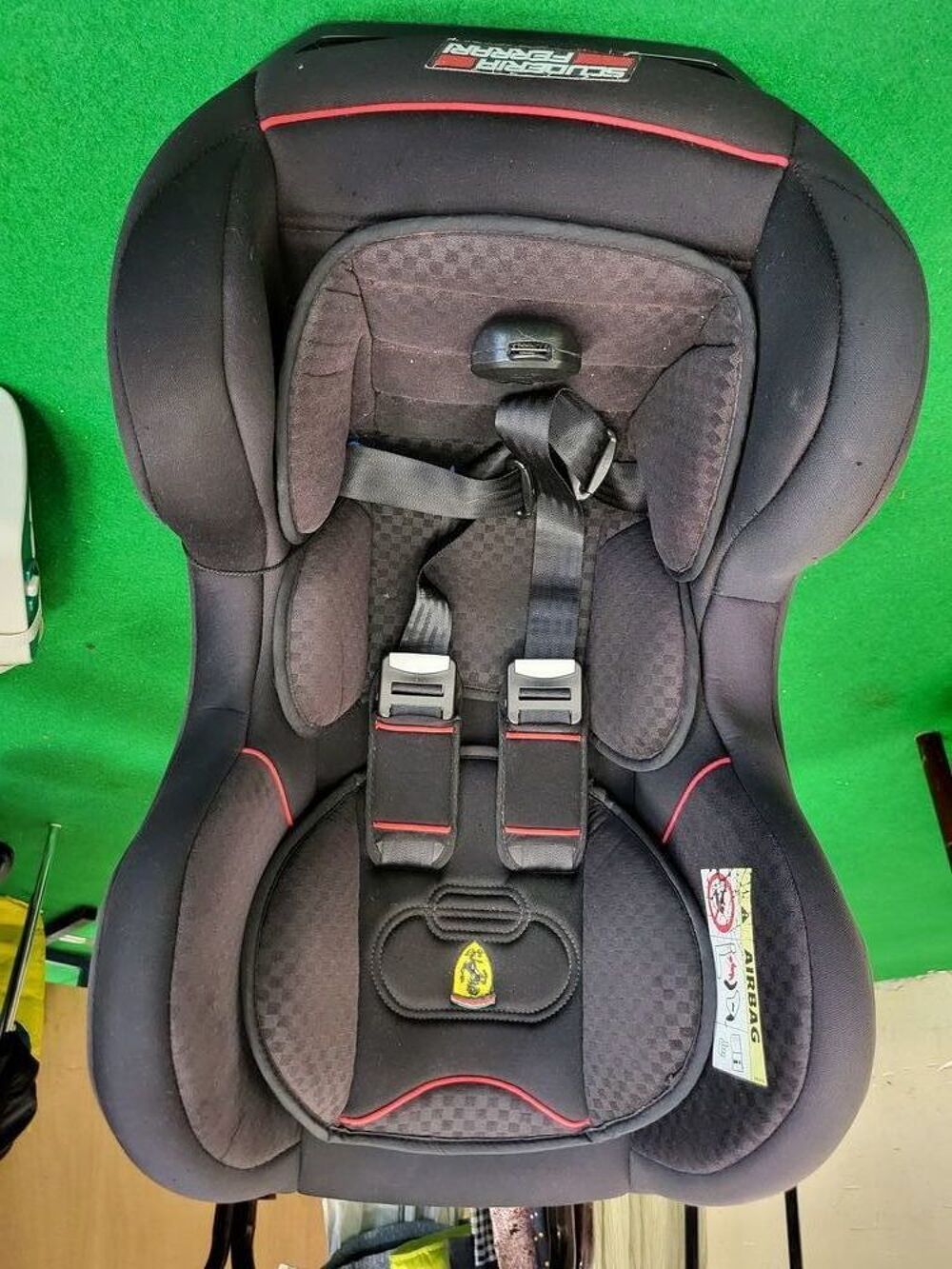 Si&egrave;ge auto Ferrari Puériculture