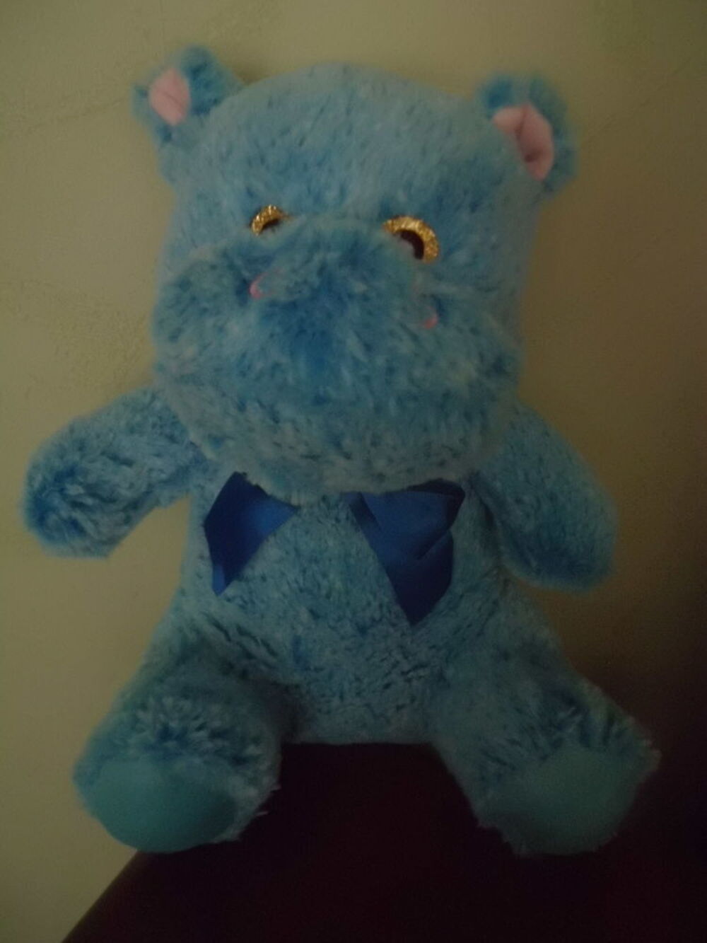 Peluche Hippopotame Bleu Max &amp; Sax Jeux / jouets