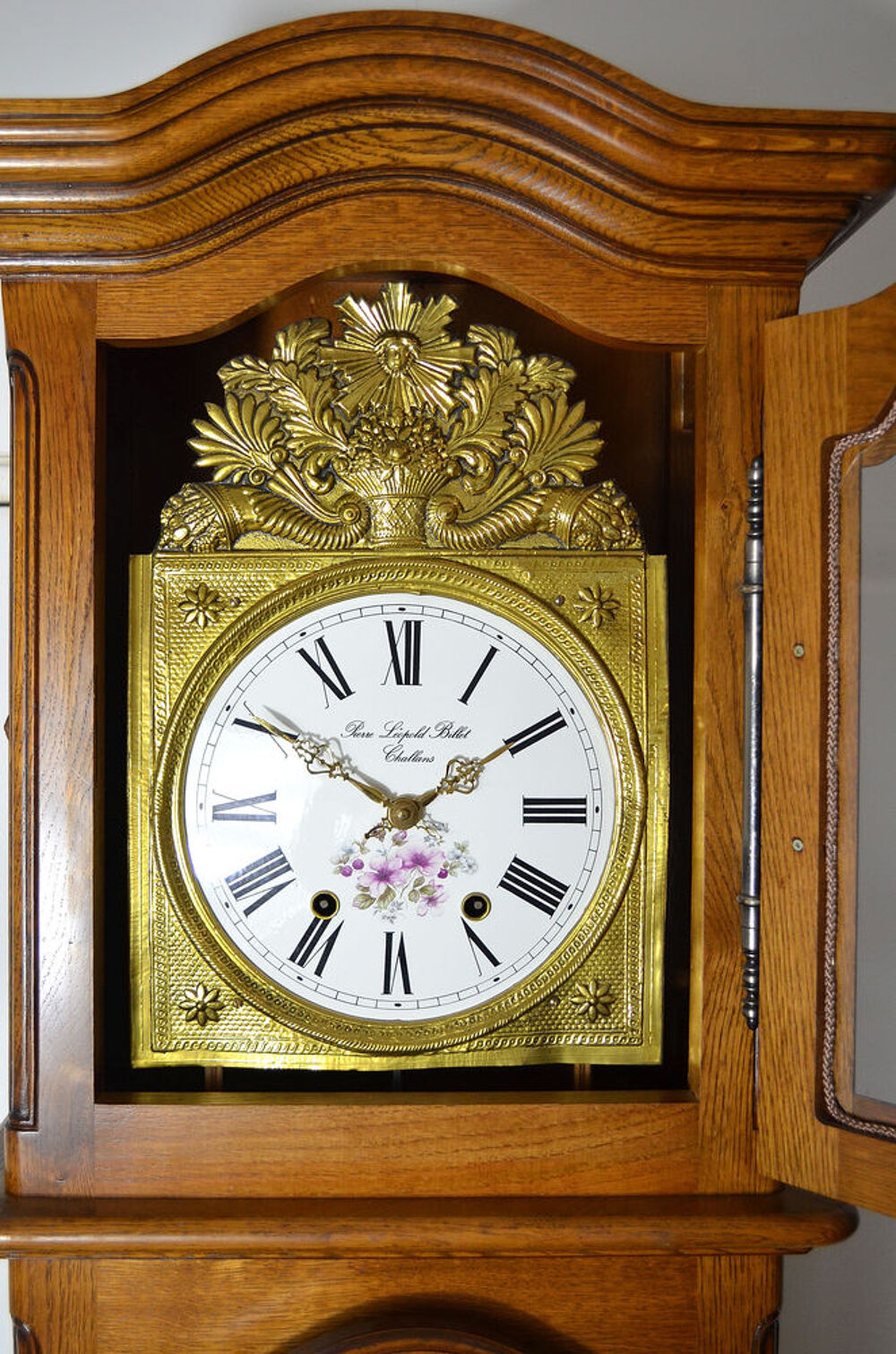 Horloge Comtoise Fran&ccedil;aise "Pierre L&eacute;opold Billet Challans" Décoration