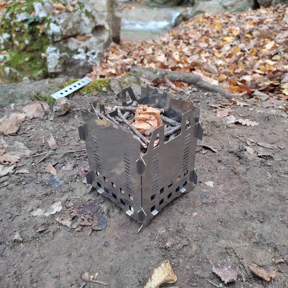 R&eacute;chaud &agrave; bois pratique, compact et polyvalent Cuisine