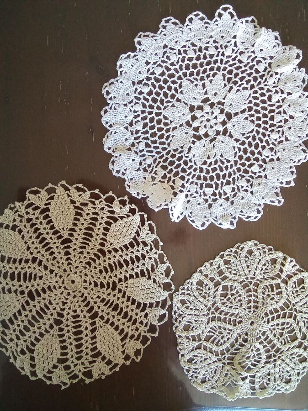 LOT DE Napperons
Décoration