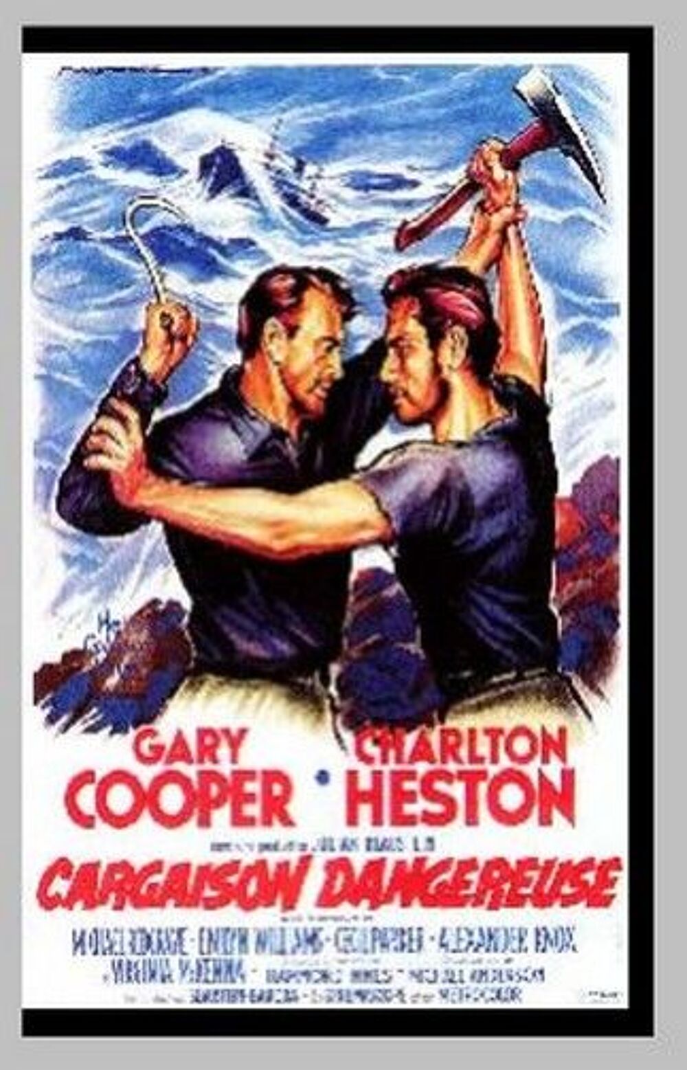CARGAISON DANGEREUSE avec,,charlton Heston (DVD VF) DVD et blu-ray