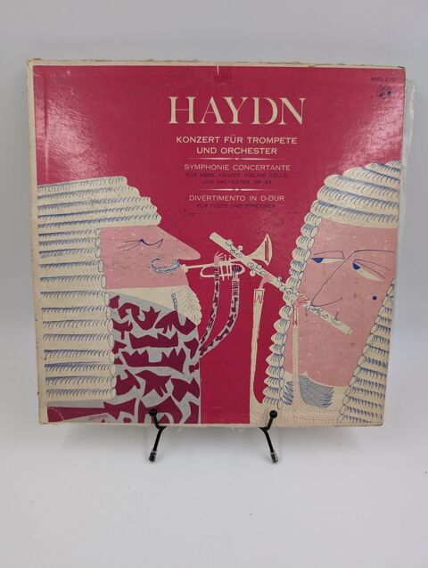Vinyle 33 tours Haydn : Konzert fr Trompete und Orchester 6 Vulbens (74)