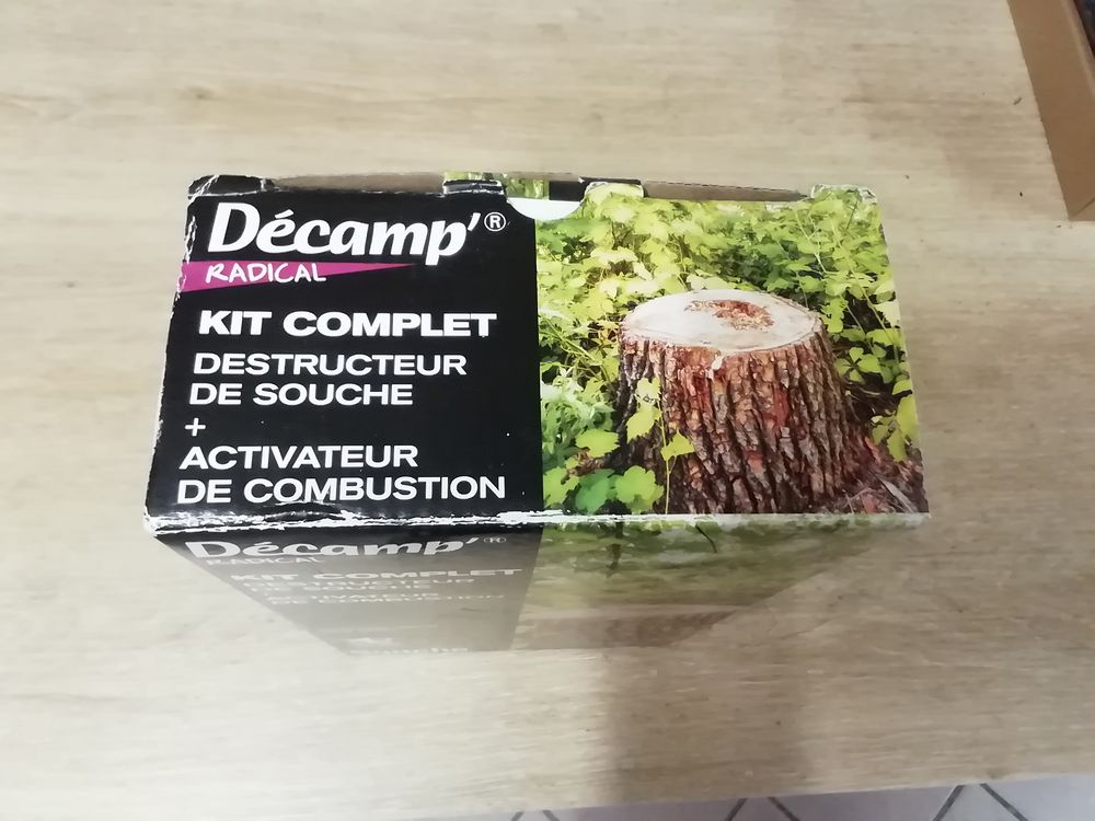 Destructeur de souche neuf, D&eacute;camp Radical Jardin
