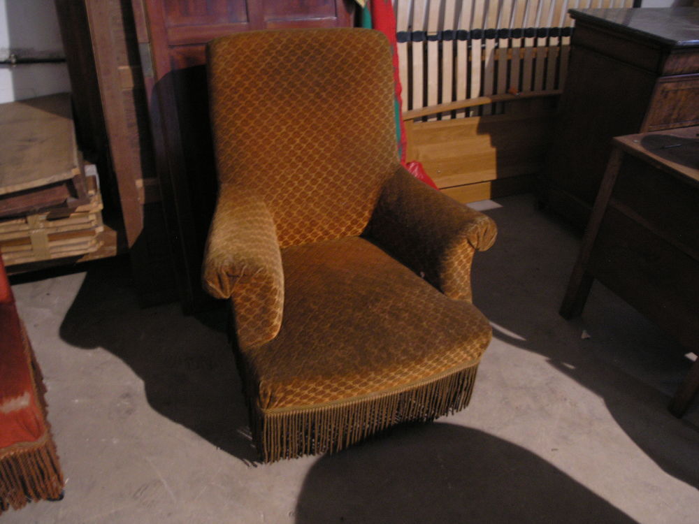 Fauteuil crapaud/berg&egrave;re vintage Meubles
