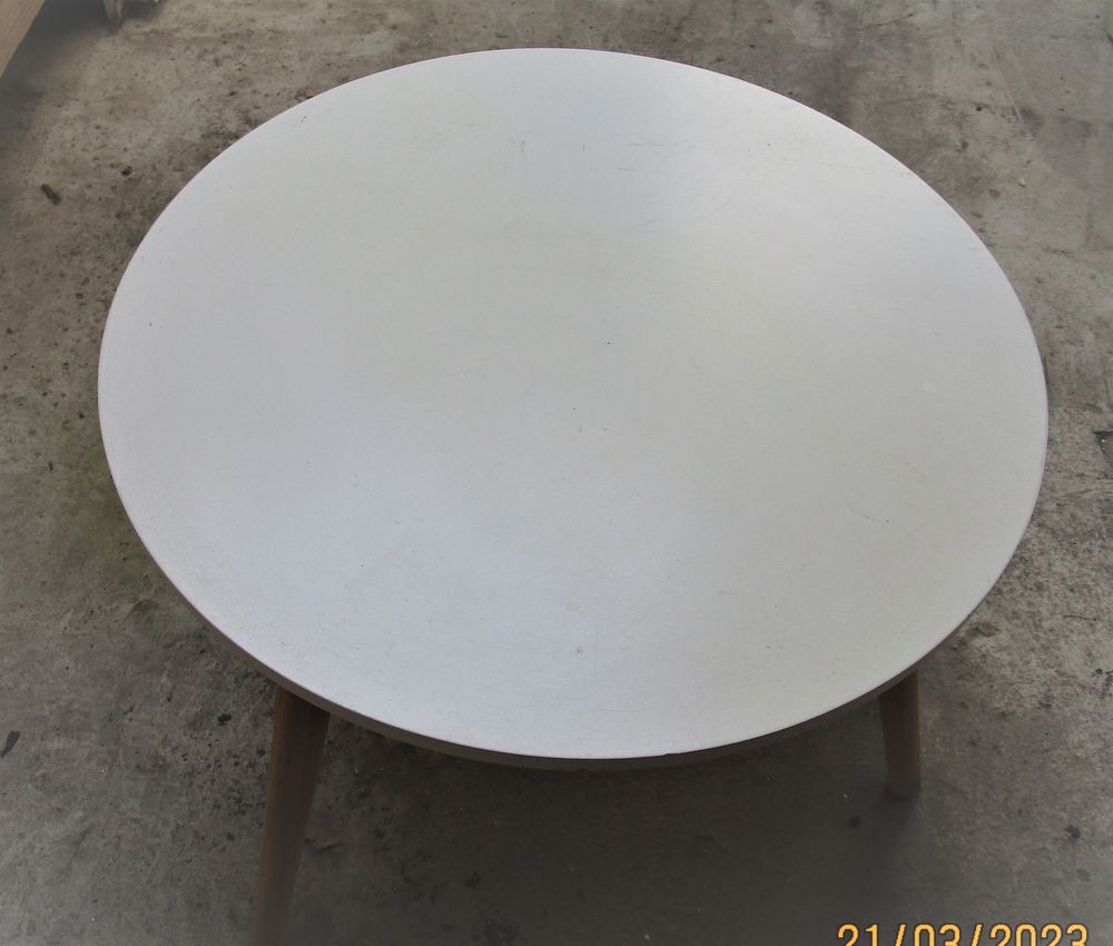 Table basse ronde blanche Meubles